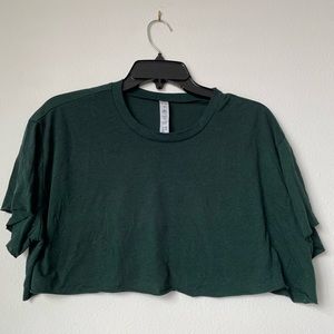 Alo Short Sleeve Crop Top